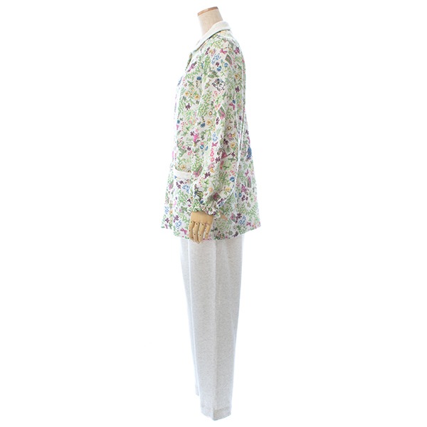 TUNIC チュニック 49408 パジャマ ルームウェア セットアップ 襟付き TUNIC チュニック 49408 パジャマ ルームウェア セットアップ 襟付き