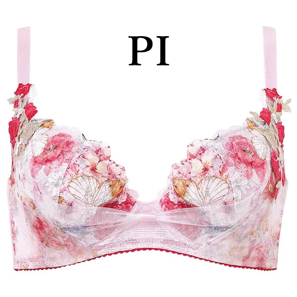 ワコール wacoal BXB483 ブラジャー 3/4カップ リボンブラ 脇高 サイド