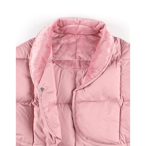 新品　ワコール らくラクパートナー 肩あて リバーシブル　ダウン　ベスト　ピンク ワコール wacoal リラックス＆スリープ CRW104 グランダー 肩あて