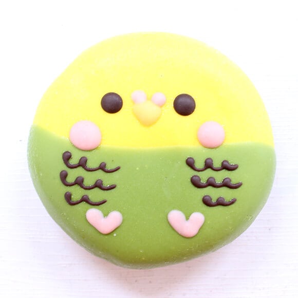 ガチャコンプリート鳥ドーナツセット（5個入り） カプセルトイ5種類