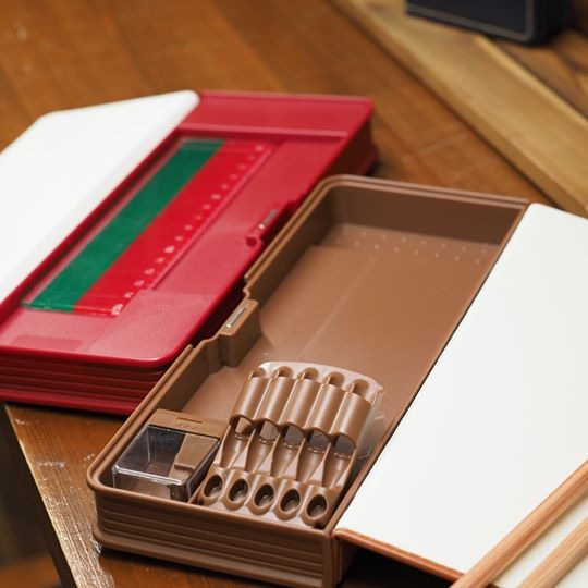 【ランドセルと同じ革】牛革製ペンシルケース