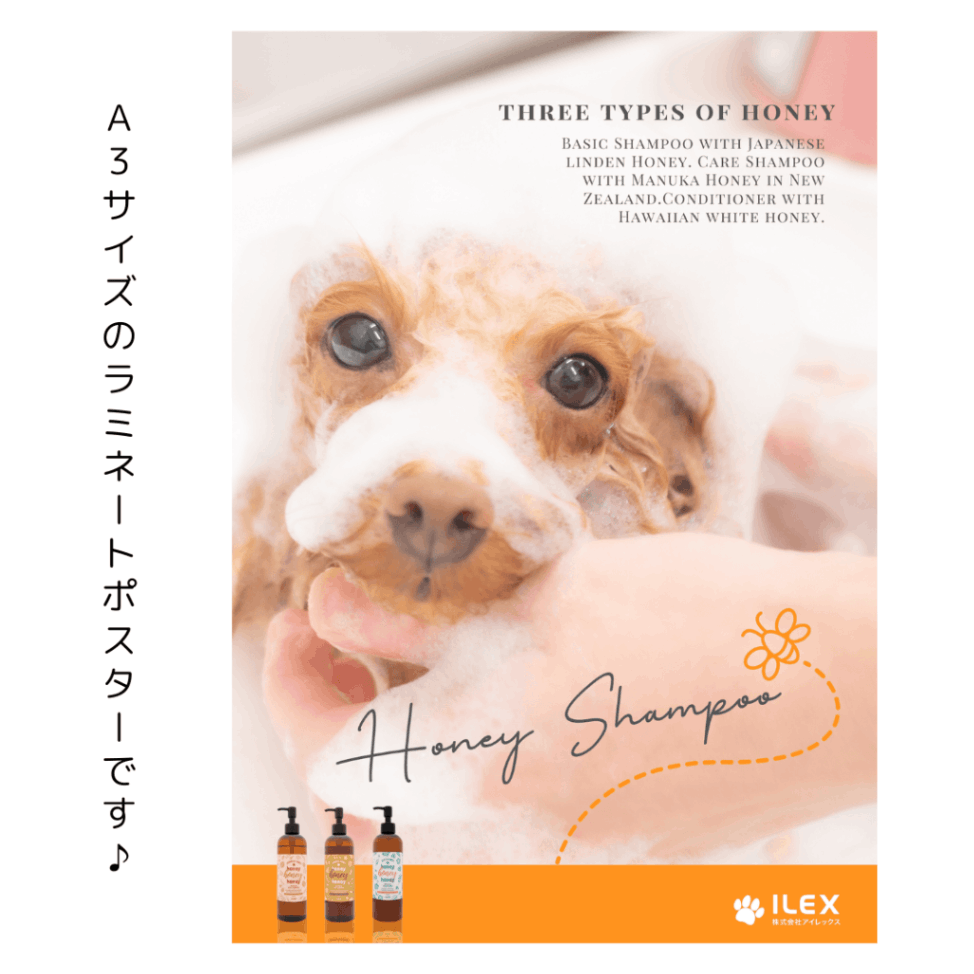 はちみつベーシックシャンプー 1L詰替パウチ | ILEXオリジナル