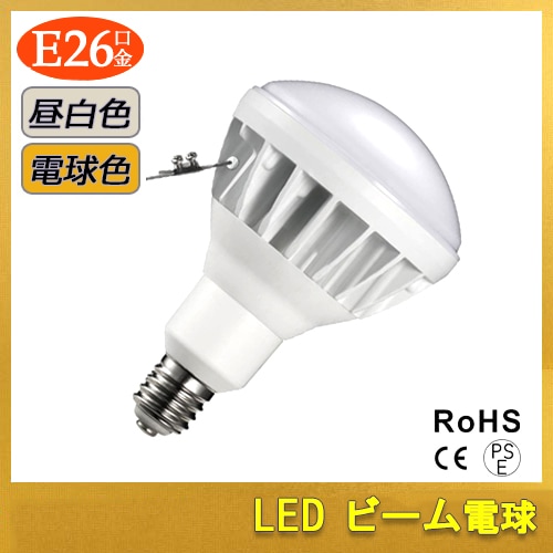 LEDビーム電球 15W E26 防水IP65【取寄せ品】