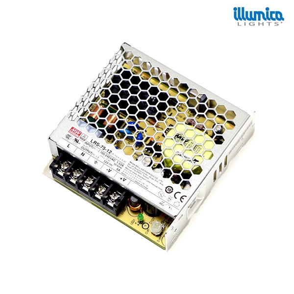 AC/DCスイッチング電源 12V出力 6.25A(75W)