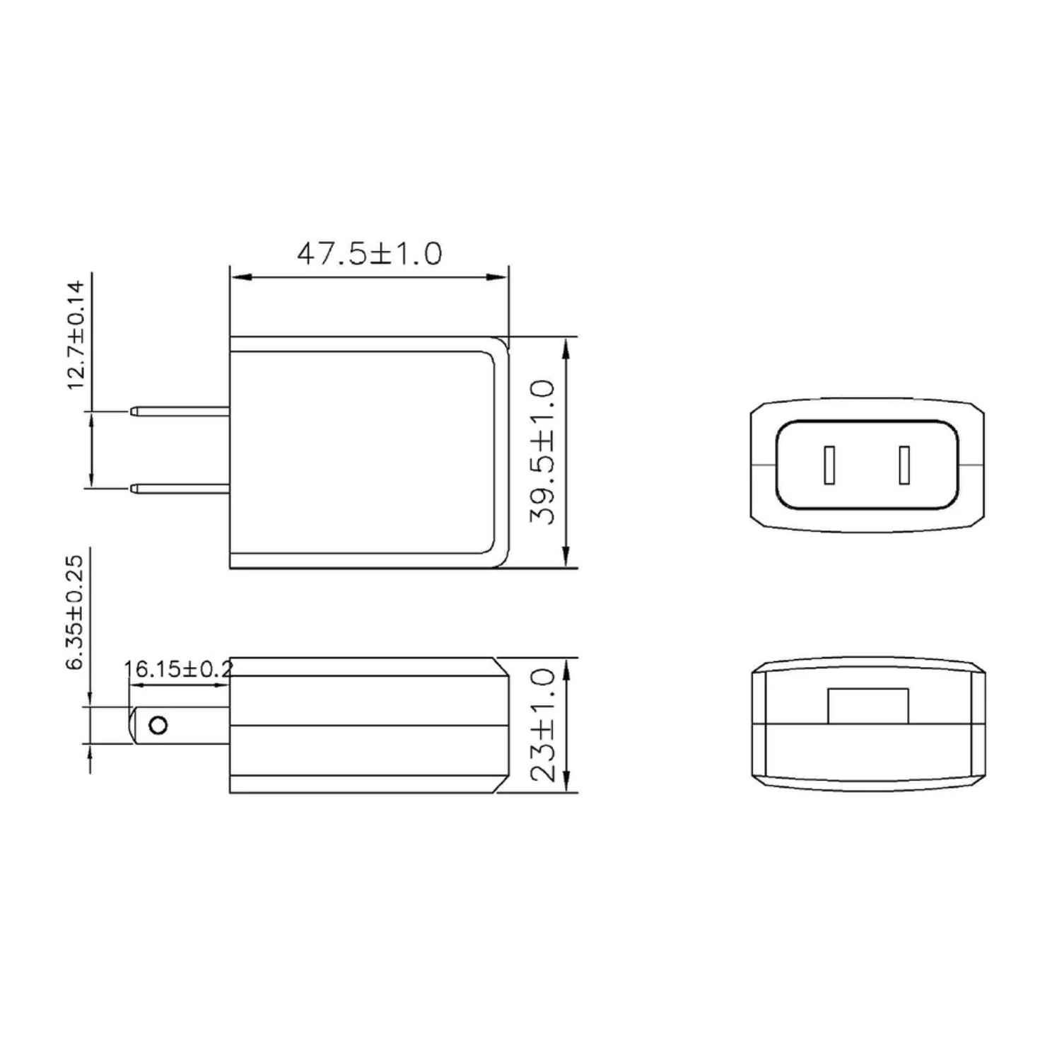 DC12Vアダプター 1A(12W) 