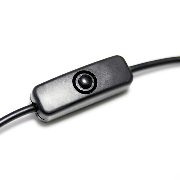 DCスイッチ12V～24V許容量6AまでDCプラグ外形5.5mm×内径2.1mm