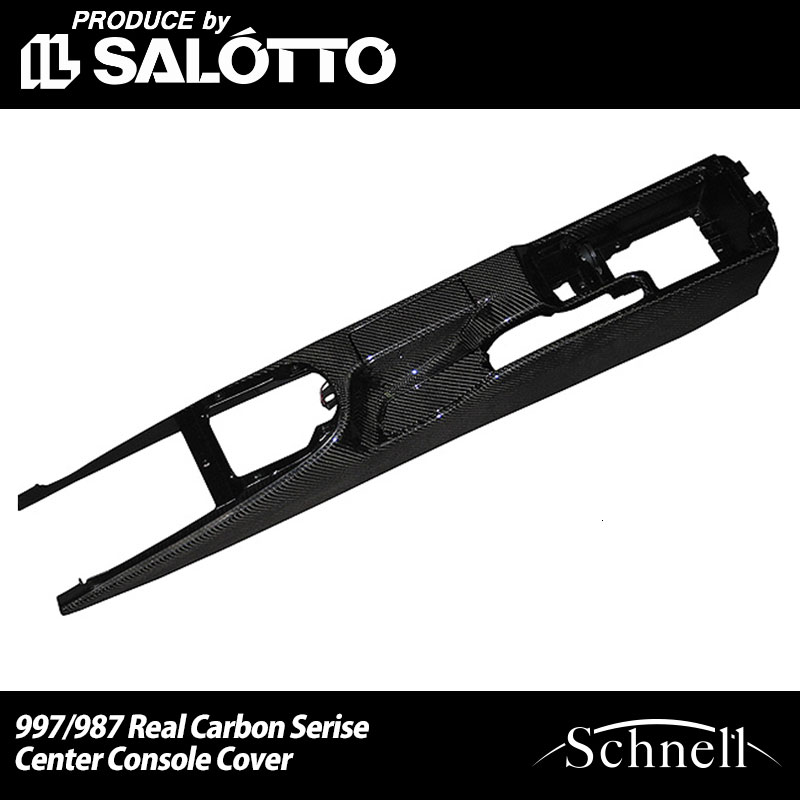 【schnell】ポルシェ 997/987 カーボン MCカブリオレ センターコンソール リアルカーボンシリーズ for 997Cabriolet/987Boxster 〜MC※ Porsche 997/987 Carbon 〜MC Center Console Serise Real Carbon Serise【シュネル】