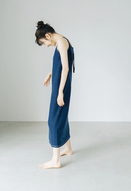 knit goun cardigan & one piece set