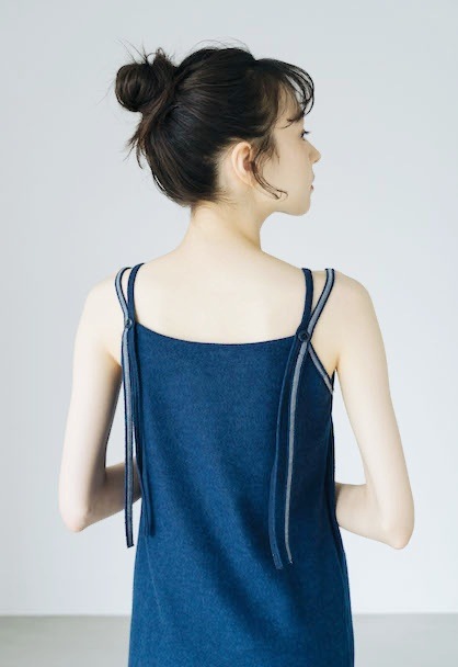knit goun cardigan & one piece set