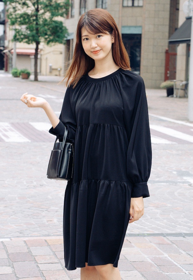 tiered tunic dress