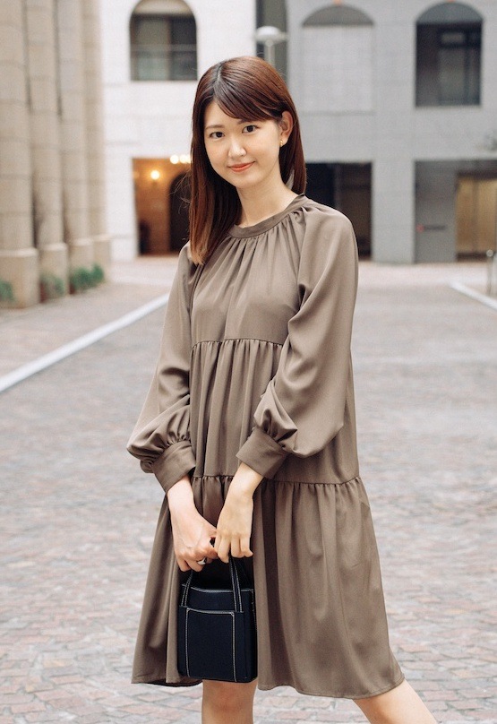 tiered tunic dress