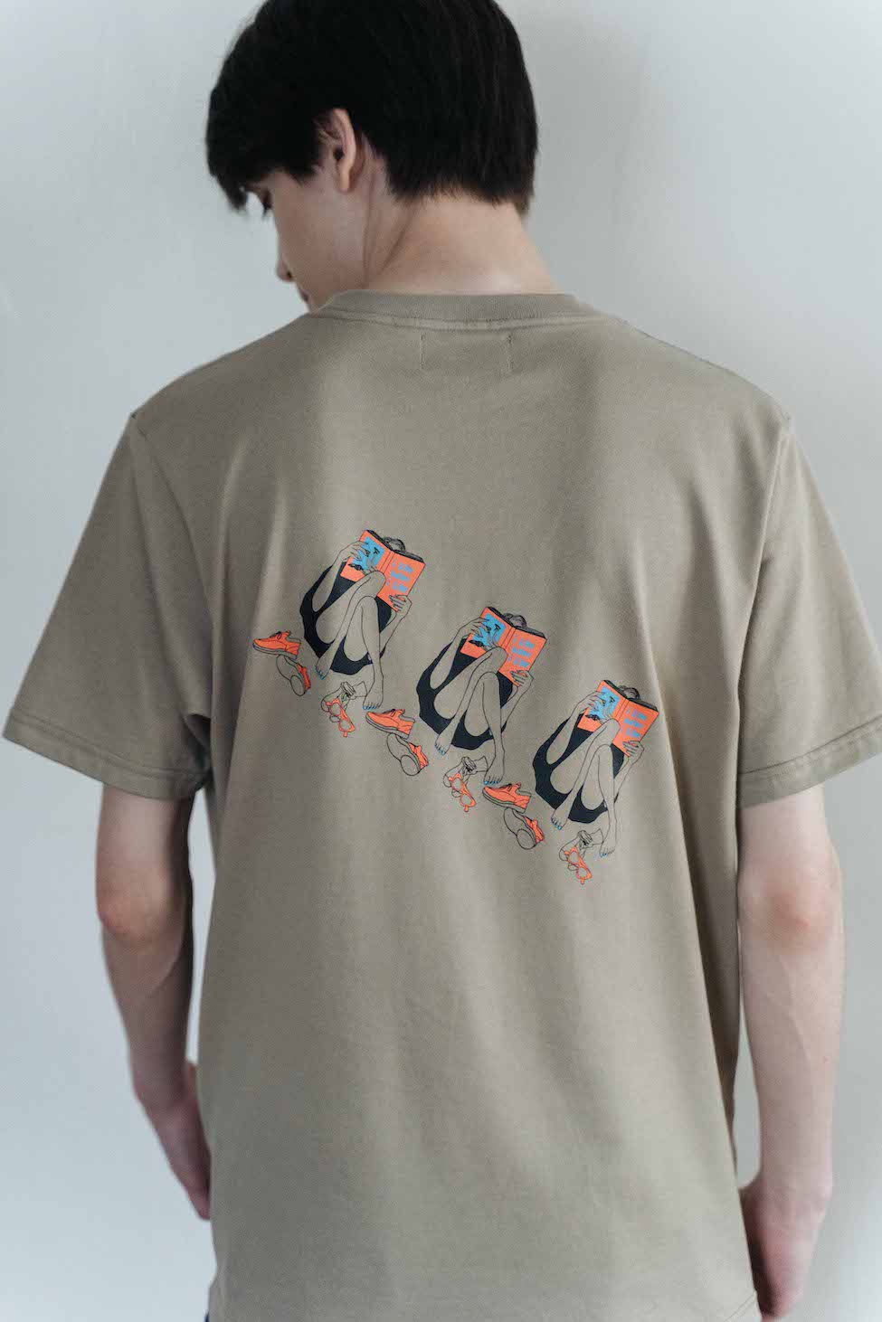 original print t-shirt