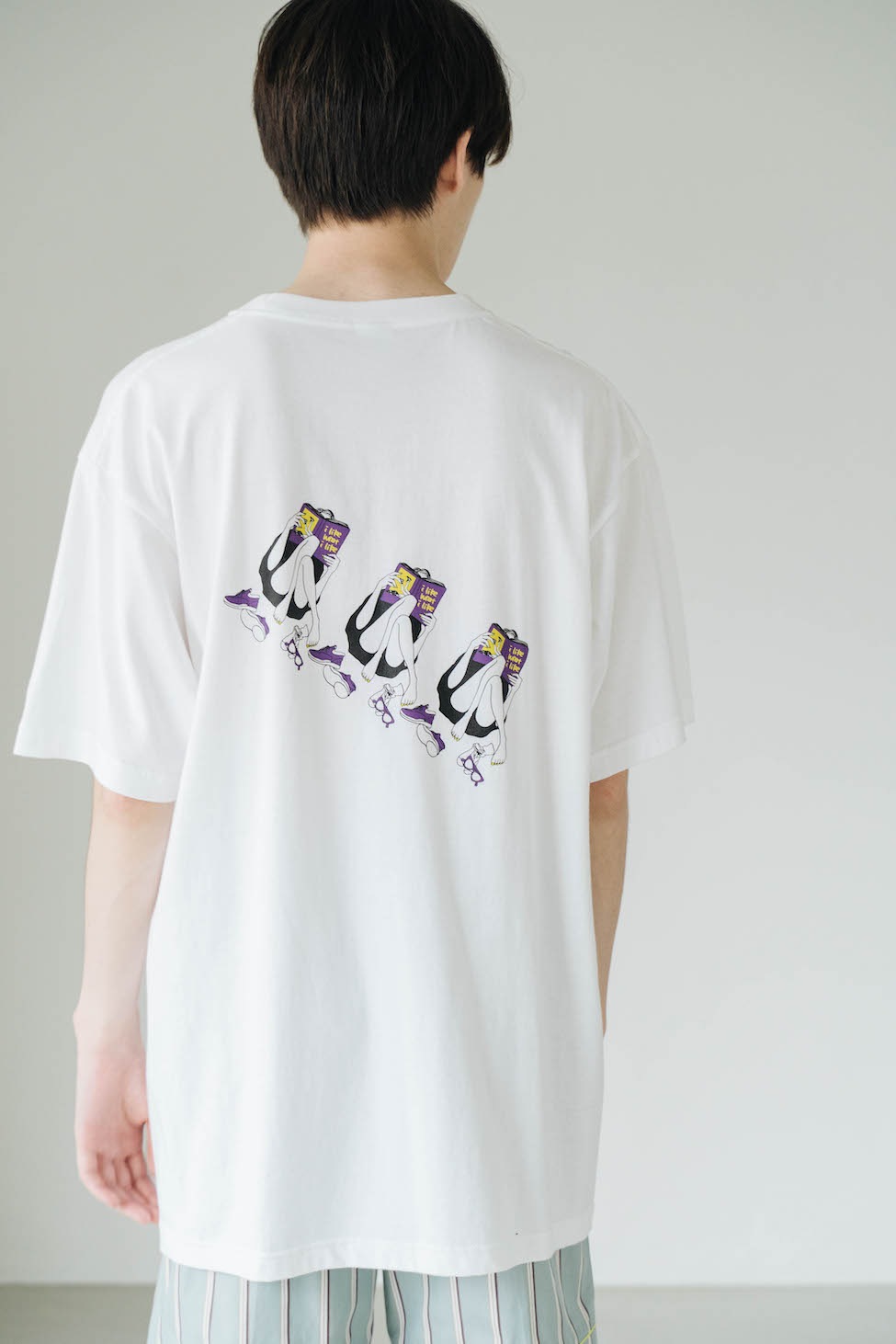 original print t-shirt