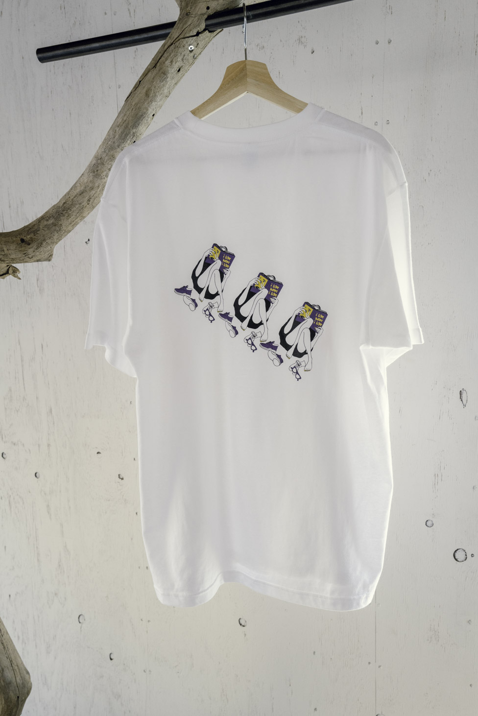 original print t-shirt