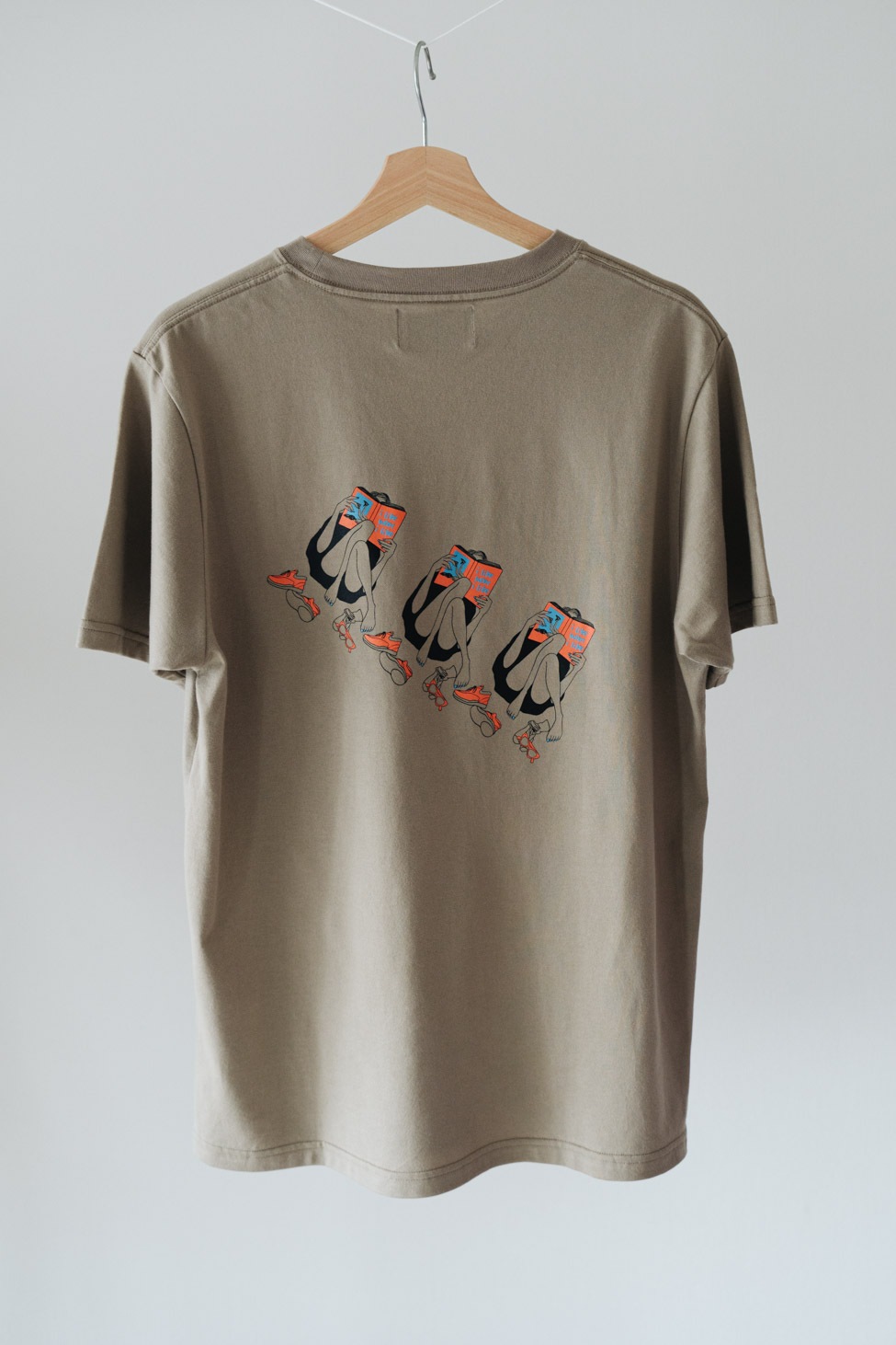 original print t-shirt