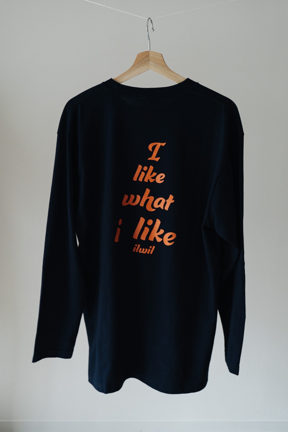 Logo long t-shirt(unisex)