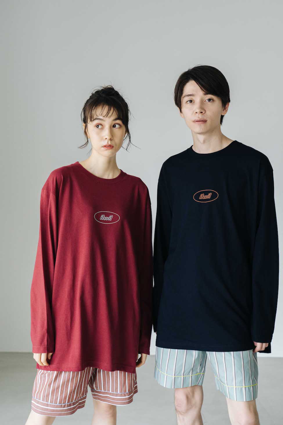 Logo long t-shirt(unisex)