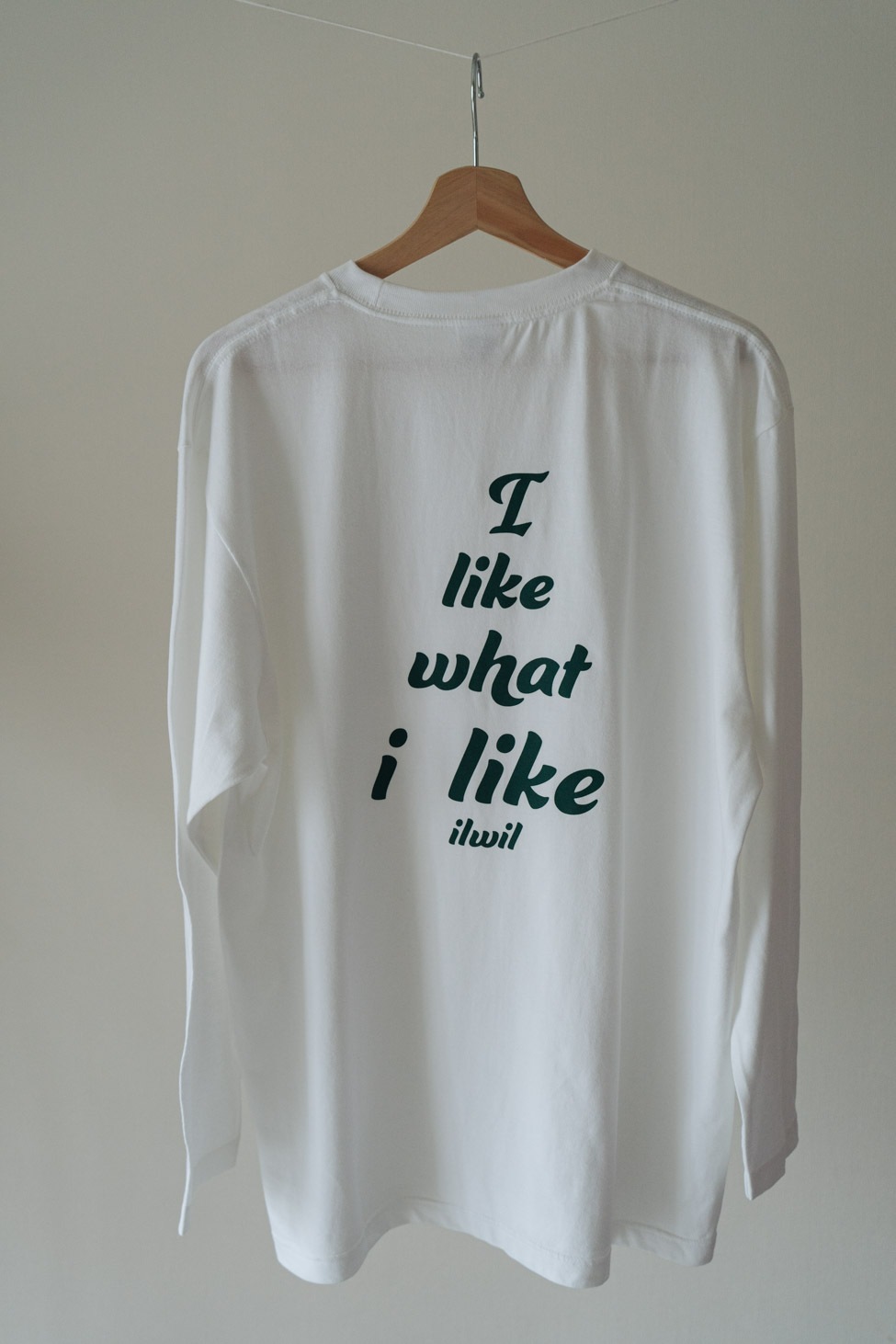 Logo long t-shirt(unisex)