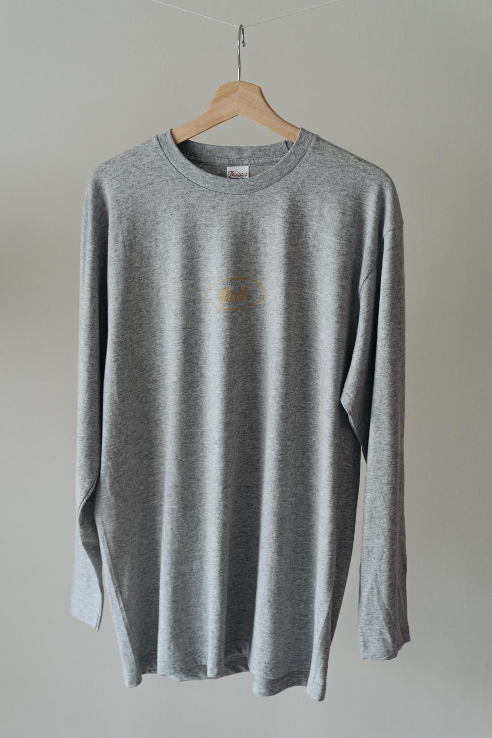 Logo long t-shirt(unisex)