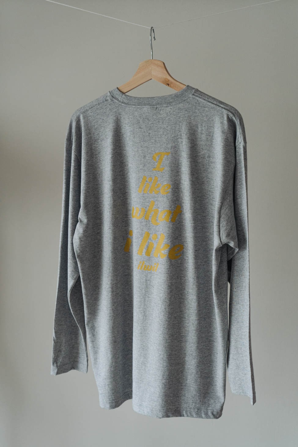 Logo long t-shirt(unisex)