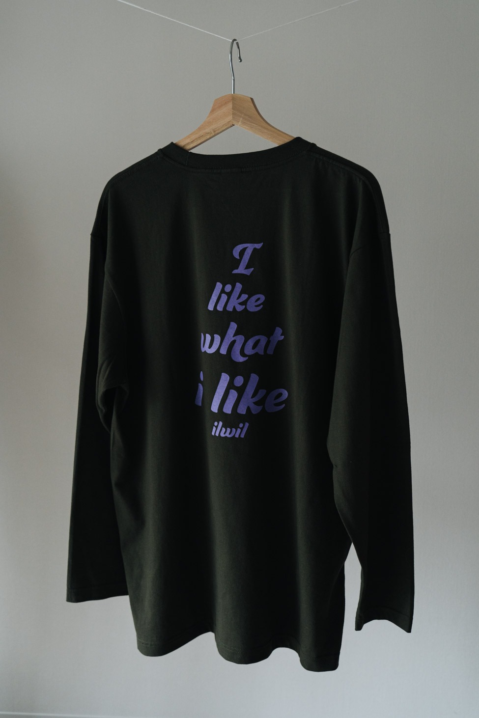 Logo long t-shirt(unisex)