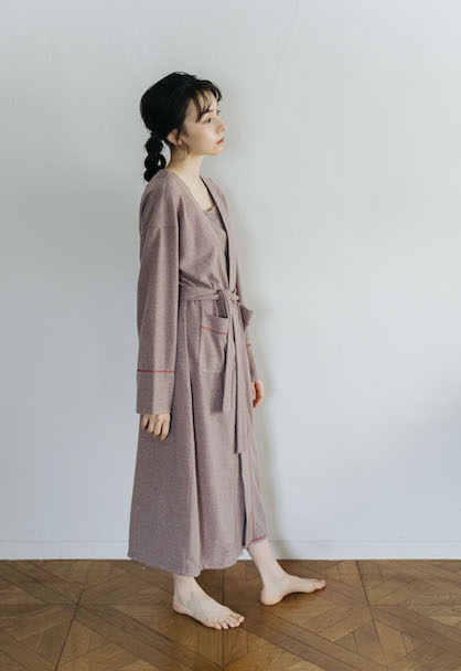 knit goun cardigan