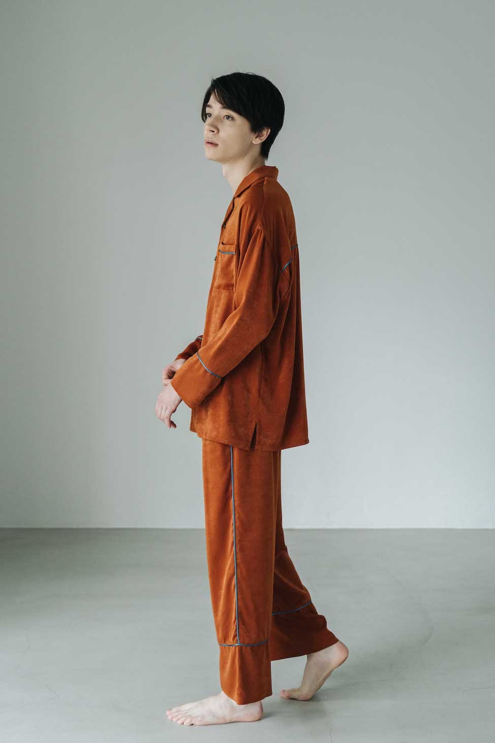 vintage satin pajamas tops