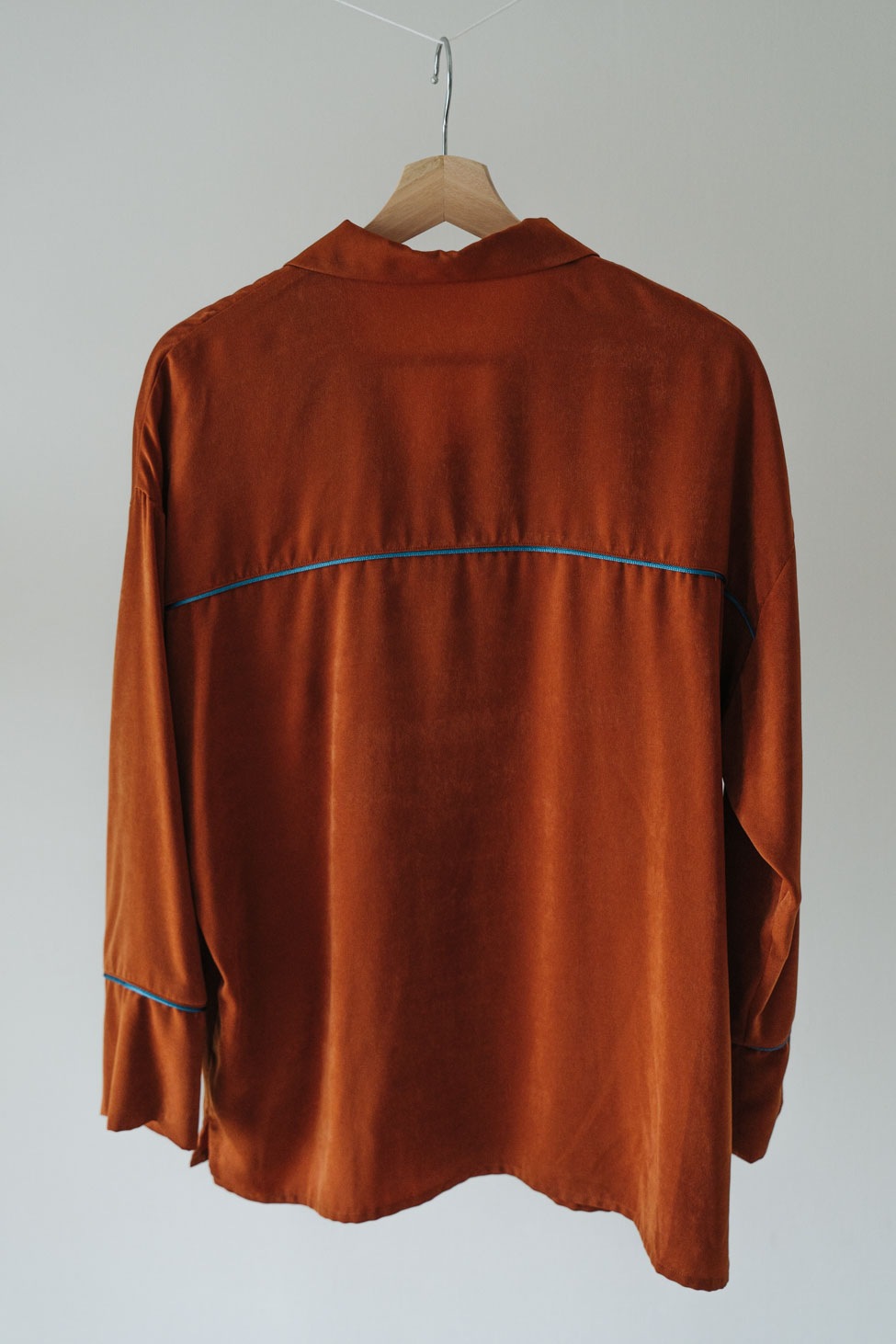 vintage satin pajamas tops