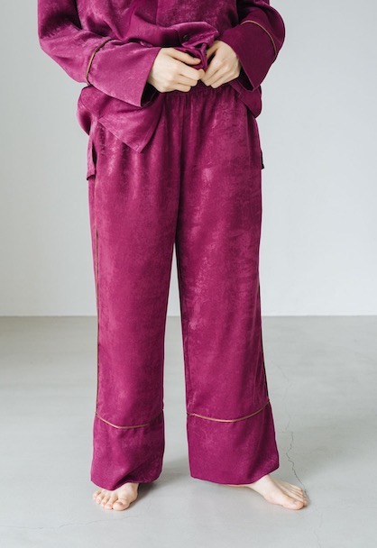 vintage satin pajamas bottoms