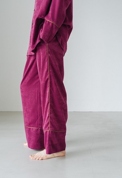 vintage satin pajamas bottoms