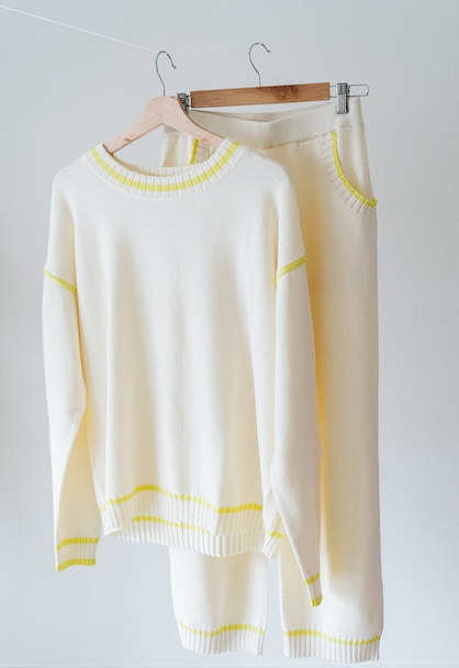 knit pajamas bottoms