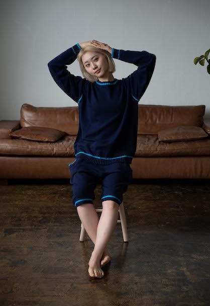 knit pajamas tops
