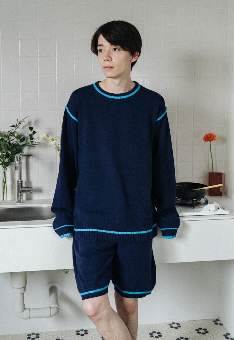 knit pajamas tops