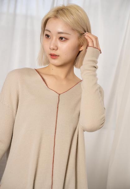 rib knit set-up