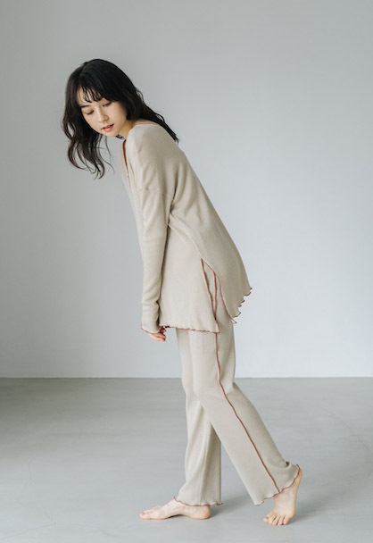 rib knit set-up