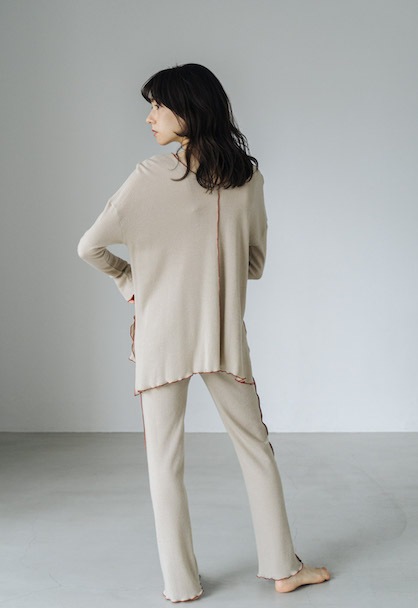 rib knit set-up