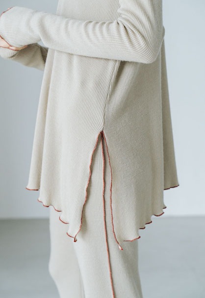 rib knit set-up