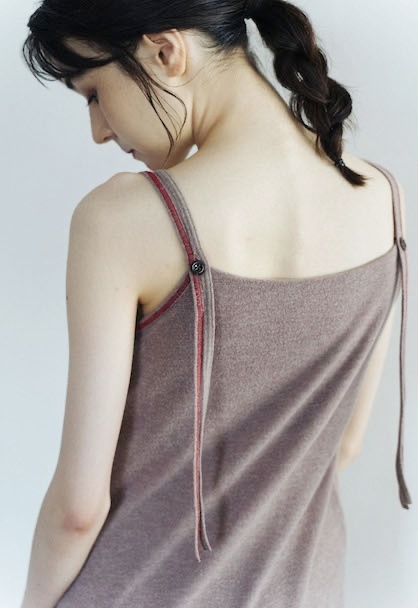 knit goun cardigan & one piece set