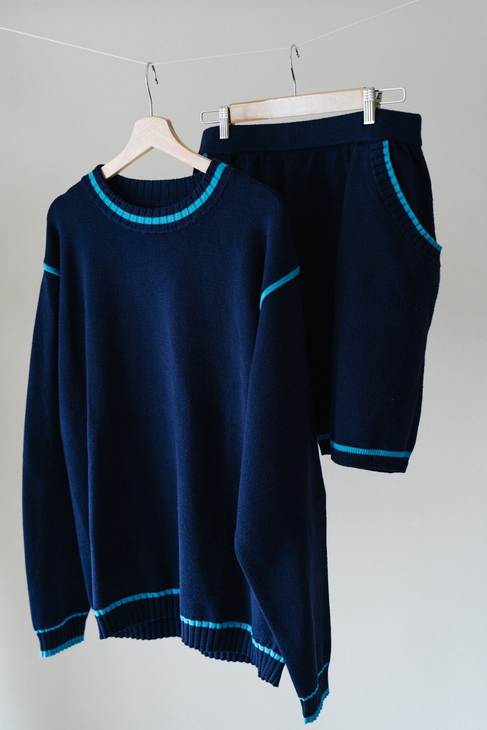knit pajamas set-up