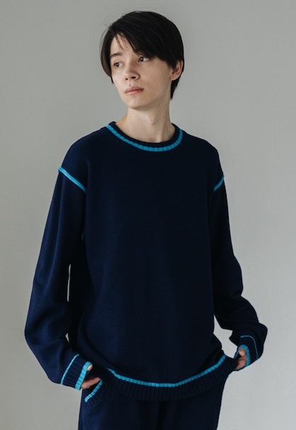 knit pajamas set-up