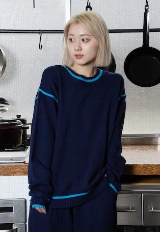 knit pajamas set-up