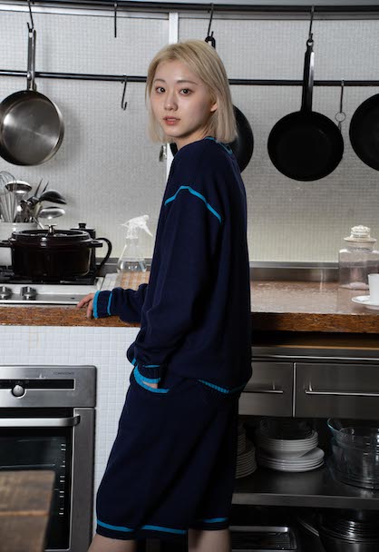 knit pajamas set-up