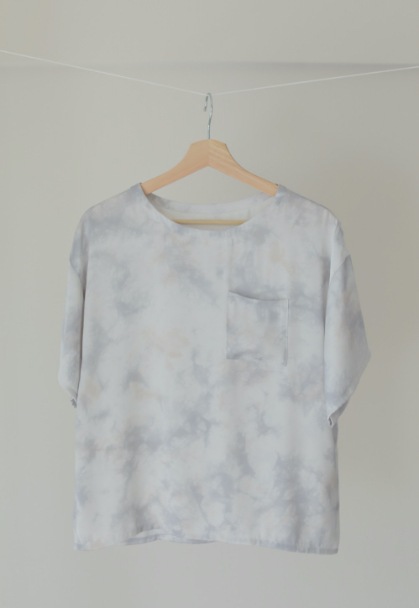 tie-dye print set-up