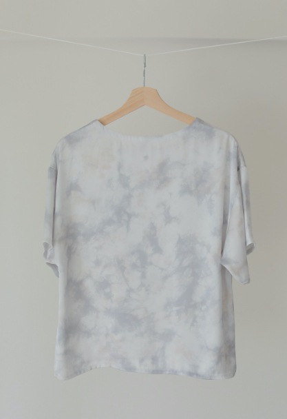 tie-dye print set-up