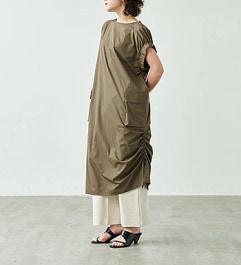 30OFFաkha:ki/ۥ㥶꡼֥ԡGATHER SLEEVE OPڥ󥻥ʸԲġ