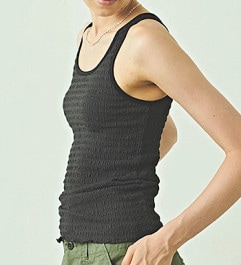 20OFFաkha:ki/ۥӡ㡼2󥯥ȥå/WAVY JERSEY 2WAY TANK TOPڥ󥻥ʸԲġ