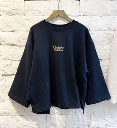20OFFաkha:ki/EMBROIDERY SWEAT SHIRT/֥꡼åȥġڥ󥻥ʸԲġ