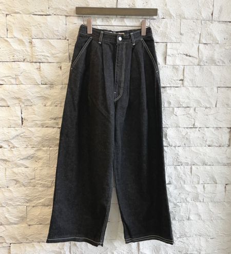 ARTE POVERA/アルテポーヴェラ】12ozデニム2タックワイドカットオフ