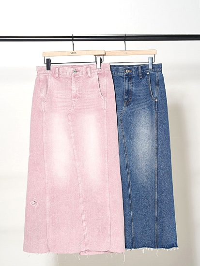 YENN/イエン】デニムマーメイドスカート/DENIM MERMAID SK(Y252-21052