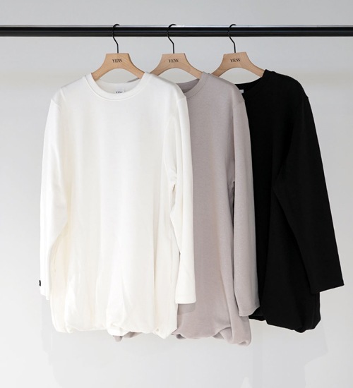 トップス YENN BALLOON TUNIC PO YENN/イエン】バルーンチュニックプルオーバー/BALLOON TUNIC PO(Y254